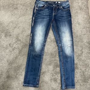 MISS ME skinny jeans.